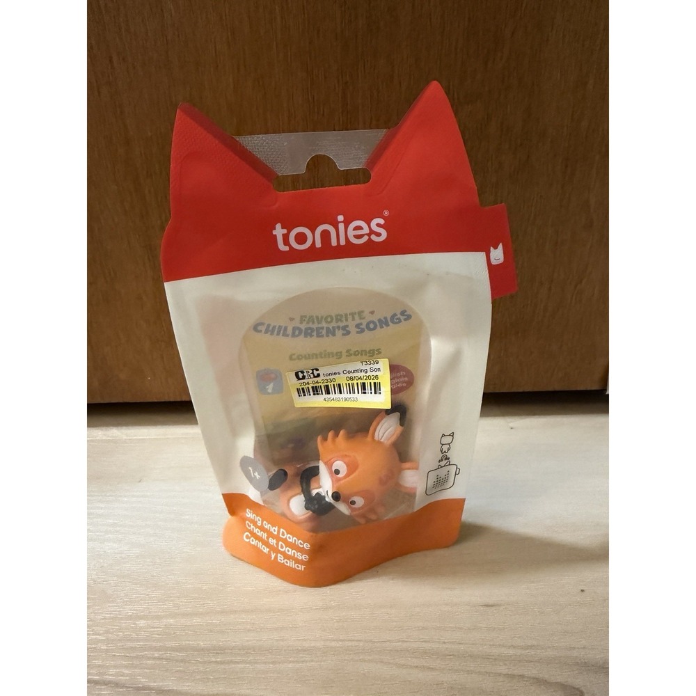 Tonies Favorite Children's Songs Fox Audio Play Figurine